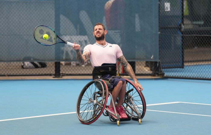 World No.3 Heath Davidson. Picture: Tennis Australia