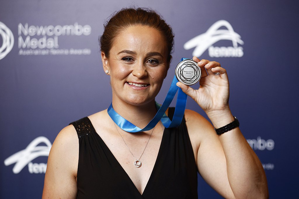 Ash Barty Rewarded With A Record Fifth Newcombe Medal 12 December 2022 All News News And 