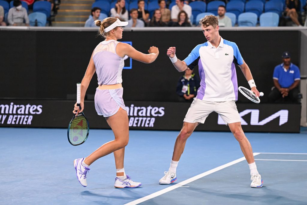 Gadecki and Polmans advance to Australian Open 2023 mixed doubles