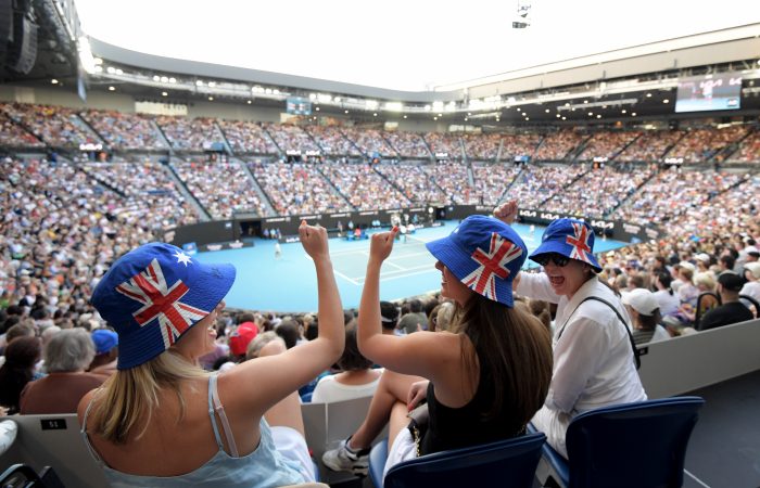 Fans at Australian Open 2023. Picture: Tennis Australia