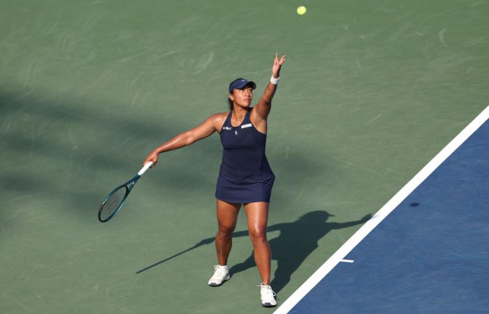 Destanee Aiava in action at US Open 2024. Picture: Getty Images