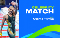 Celebrity Match with Ariarne Titmus