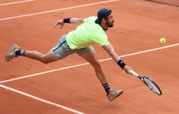 Jordan Thompson in action at Roland Garros 2024. Picture: Getty Images