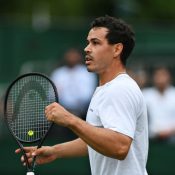 Alex Bolt has qualified at Wimbledon 2024. Picture: Getty Images