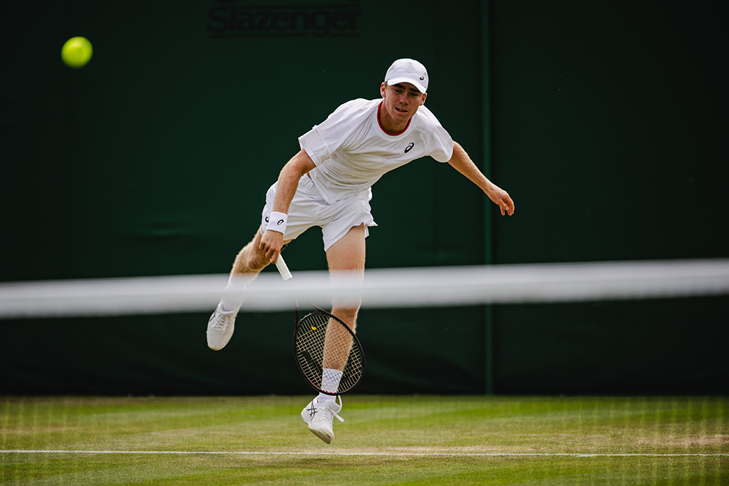 Australian junior Hayden Jones scores milestone win at Wimbledon 2024