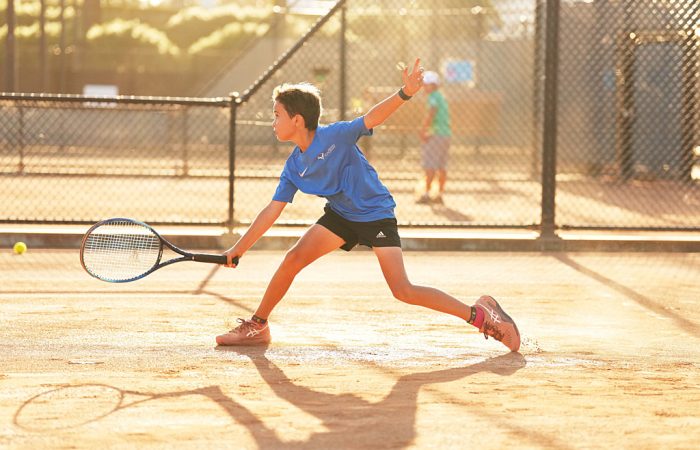 March 25:  during Talent Development sessions at NTC on Monday, March 25, 2024. Photo by TENNIS AUSTRALIA/ SCOTT BARBOUR