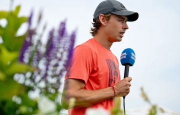 Alex de Minaur at Wimbledon 2024; Getty Images 
