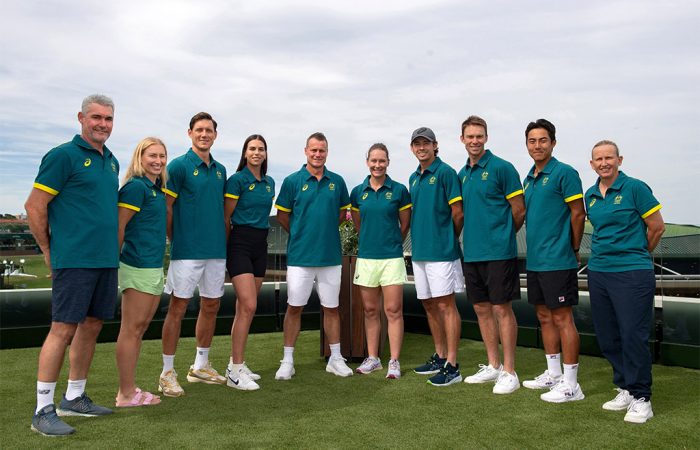 Australia's Olympic Tennis Team. (Getty Images)