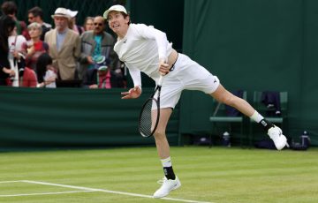 John-Patrick Smith at Wimbledon. Picture: Getty Images