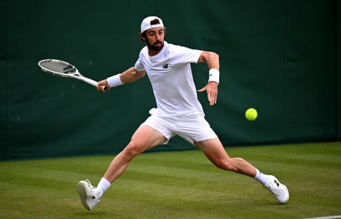 Jordan Thompson at Wimbledon 2024. Picture: Getty Images