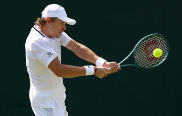 Alex de Minaur at Wimbledon 2024. Picture: Getty Images