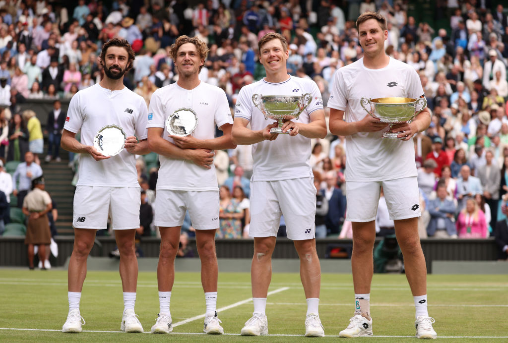 Thompson, Purcell edged out in dramatic doubles final at Wimbledon 2024