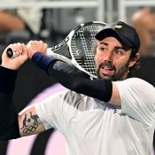 Jordan Thompson appeared in the ATP Atlanta final. (Getty Images)