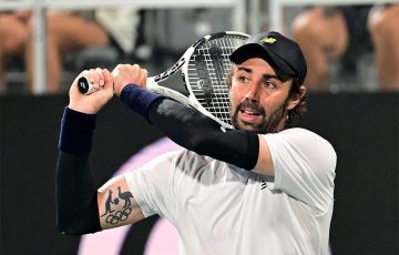 Jordan Thompson appeared in the ATP Atlanta final. (Getty Images)