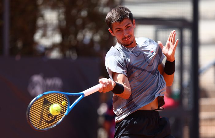 Alexei Popyrin in action. Photo: Getty Images