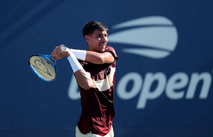 Alexei Popyrin in action at US Open 2024. Picture: Getty Images