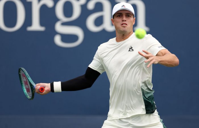 Chris O'Connell in action at US Open 2024. Picture: Getty Images