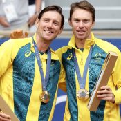 Matt Ebden and John Peers are crowned champions at the Paris 2024 Olympic Games; Getty Images