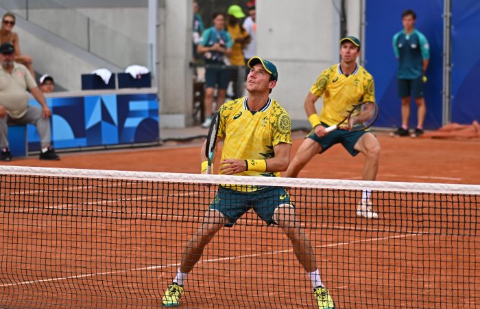 Paris 2024 Olympics, Olympic Tennis Event, Matthew Ebden (AUS) / John Peers (AUS) (Photo: Corinne Dubreuil)