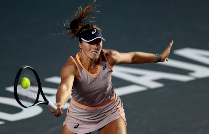 Olivia Gadecki in action at Guadalajara. Picture: Getty Images