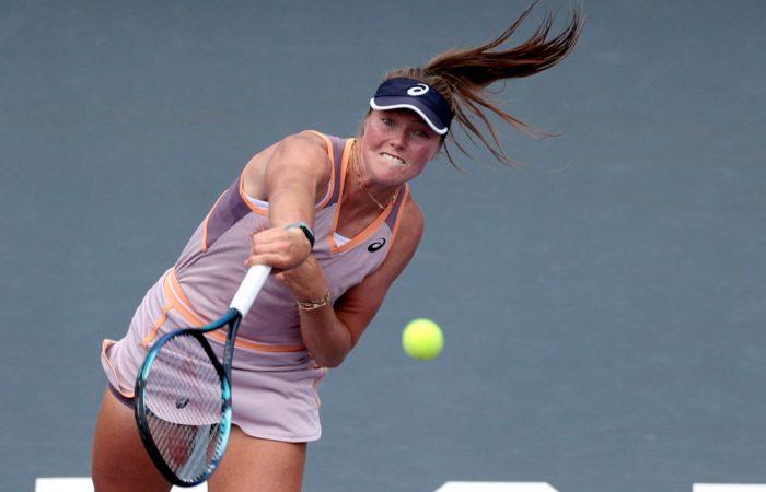 Olivia Gadecki in action at Guadalajara. Picture: Getty Images