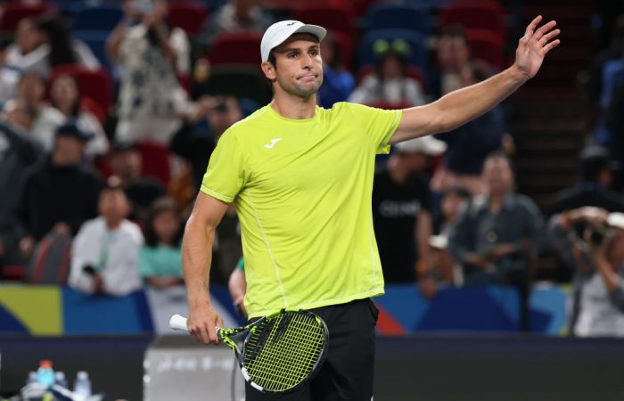 Aleksandar Vukic at the Rolex Shanghai Masters; Getty Images 