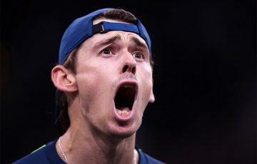 Alex de Minaur. (Getty Images)