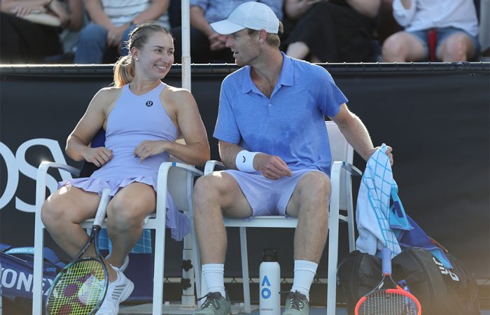 Daria and Luke Saville (Tennis Australia)