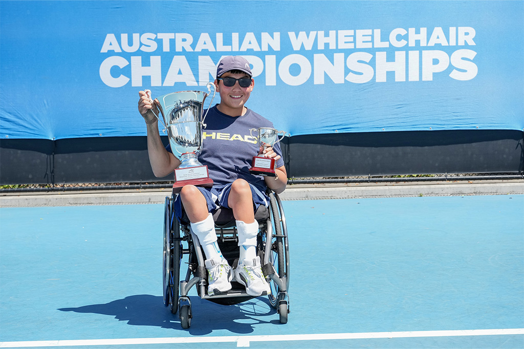 Jin Woodman: The new face of Australian wheelchair tennis