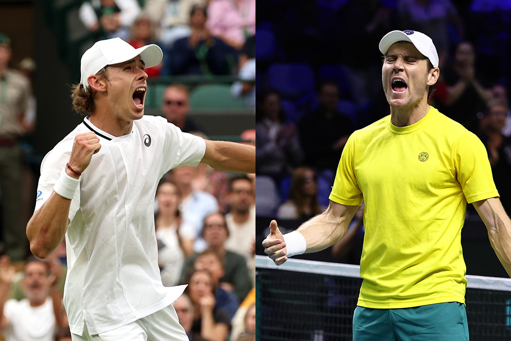 Alex de Minaur and Matt Ebden share Newcombe Medal honours