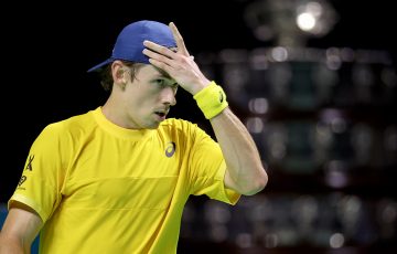 Alex de Minaur. (Getty Images)