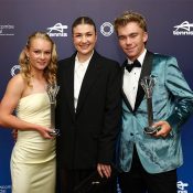 Emerson Jones (L) and Hayden Jones (R) were among the Australian Tennis Award winners in 2024. (Getty Images)