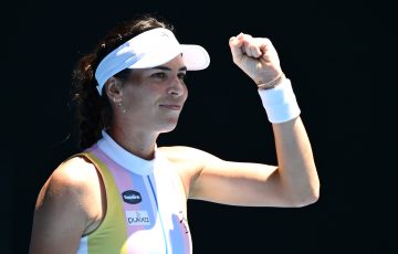 Ajla Tomljanovic returns with a win at AO 2025; Getty Images 