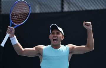 James McCabe advances at AO 2025; Getty Images 