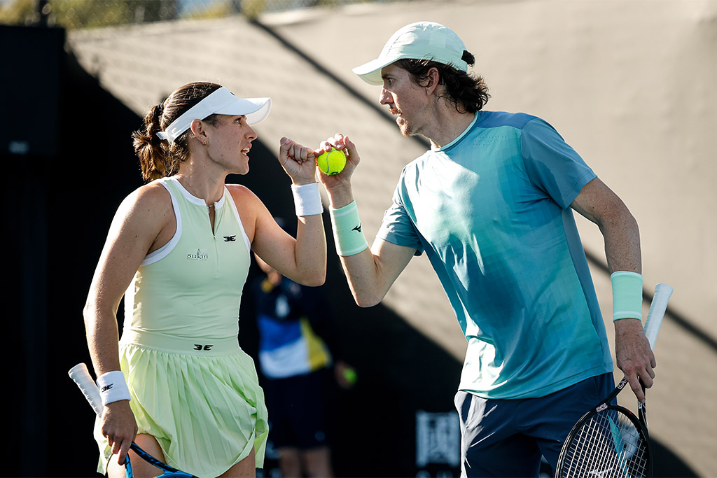 Birrell, Smith move into mixed doubles quarterfinals at AO 2025 19