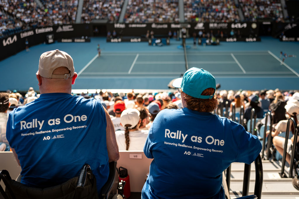 Supporting bushfire-affected communities at the Australian Open